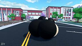 My Thicc Avatar Dances with Huge Tits and Ass