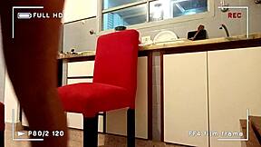 i caught my stepdad recording me when we were fucking in the kitchen the video is free for subscribers