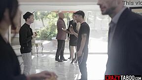 Petite teen falls for dominant man and becomes submissive