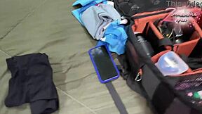 i give him a delicious blowjob before he catches the train