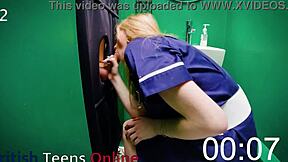 Teen Kxttens in lingerie as secretary licks balls and gets first cumshot in compilation