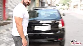 Cleo Cadillac And Espartacus Intensely Fuck My Tight Ass At Work In Lingerie