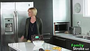 Quiet scene with step daddy on familystroke net