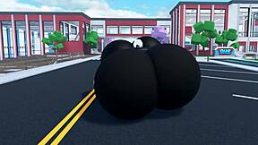 My Thicc Avatar Dances with Huge Tits and Ass