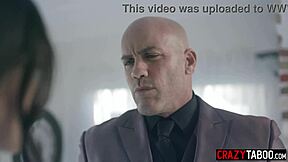 Petite teen Avi Love feels submissive emotions becoming a slut for dominant stranger's rough spanking and cock