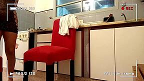 i caught my stepdad recording me when we were fucking in the kitchen the video is free for subscribers