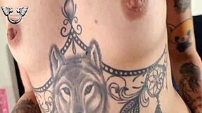 Spying neighbor on balcony joins hot brunette for wild menage