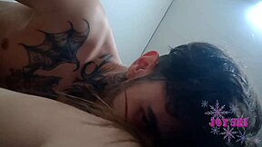 Leaked gallery of curvy young girl with pierced nipples and hairy beaver.