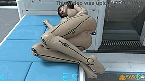 she inserts dildo into pussy while playing with toys