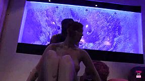 Blonde Vixen Drills Lesbian Friend Hard!