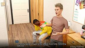 Hennes lärare stoppade buttplug upp i arslet, fet slutfittaspridande collegeflicka fångad stretching