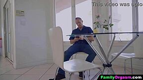 Familyorgasm unfolds as Asian stepdaughter shares boyfriend with stepdad