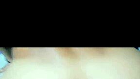 Latina Milf in Missionary Position. Complains About Young Man's Intense Fucking in Visiting House