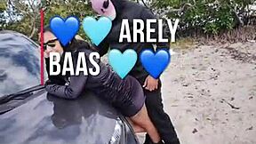 mexican woman gets fucked outdoors in the mangroves discreetly