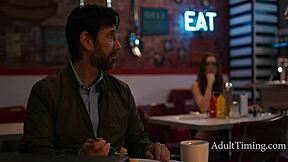 Desperate teen Katie Kush fucks loan officer Tommy Pistol in rough office domination