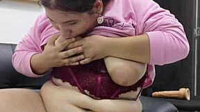 Chloe, are you fingering your pussy in the kitchen again?