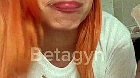 Young Redhead Gets Anal Sex With Cum Inside Her Tight Ass