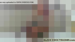 My huge strapon dominates in femdom bdsm with dildo toys