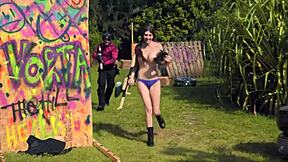 I watched Eliza Ibarra get plowed by Ricky's huge cock in doggystyle