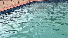 After POOL FUN, I FUCKED A FAT BITCH TO CUMSHOT