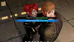 in through spacetime, she says 'let's do 69'