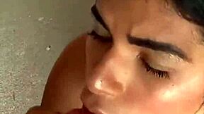 Real Couple Fucking Hard in Mountain with Dirty Talk and Moaning