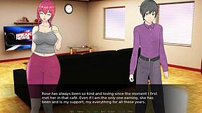 Let's Play Sullied Rose with Big Tits Pussy