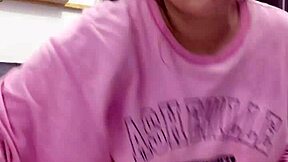 Chloe, are you fingering your pussy in the kitchen again?