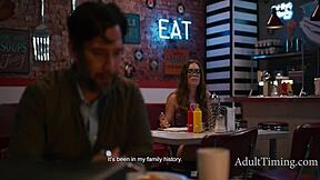 Desperate teen Katie Kush fucks loan officer Tommy Pistol in rough office domination