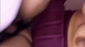 I sneakily fuck my stepsister in her school uniform at home. Shocking hidden video!