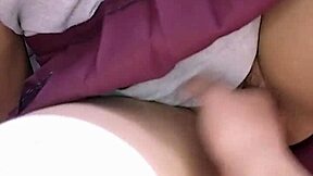 I sneakily fuck my stepsister in her school uniform at home. Shocking hidden video!