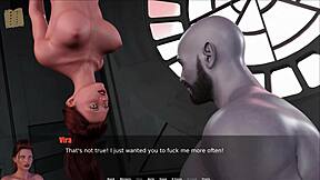 in through spacetime, she says 'let's do 69'