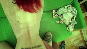 Hairy dude fucks redhead valera