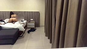 Cheating Tinder Slut Caught on Hidden Cam Riding Me Without Shame.