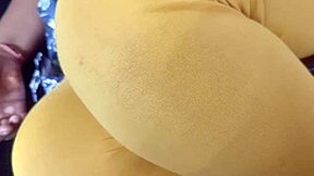Alternative beauty gets her ass worshipped and fucked by her stepson on set