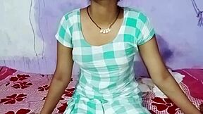 Cute indian desi bhabhi in stockings gets hard-core fucking