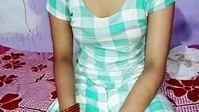 Cute indian desi bhabhi in stockings gets hard-core fucking