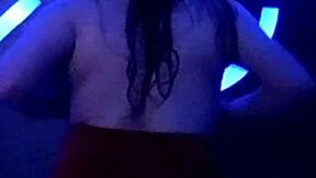 hot latina wife rides single guy in hotel