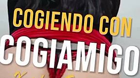 hot latina wife rides single guy in hotel