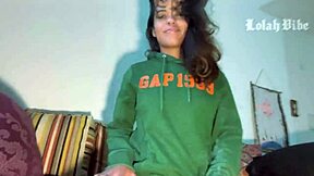 Latina goddess experiences multiple orgasms and squirting in homemade solo session.