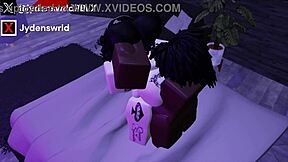 Fucking fan's big black cock