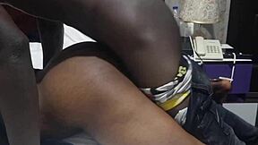 naughty son fucks hot house girl doggystyle!