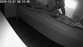 Wife's Hidden Camera Captures Husband's Taboo Anal with Housekeeper