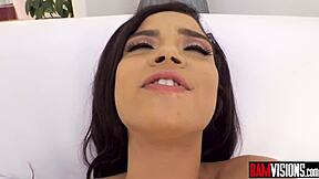 Maya Bijou's sexy pussy takes big cock