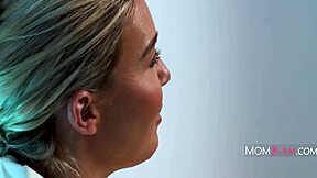 powerful nympho milf gets interrogated by cops and ends up fucking them all in a group scene