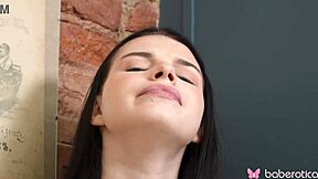 i watch cherry play with her shaved wet pussy by the pool