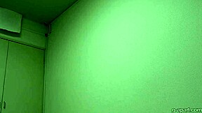 Hot Damn! Japanese Babe Strips Lingerie for Steamy Shower Show