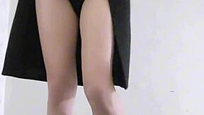 Ting Xuan Masturbates Outdoors In Underwear