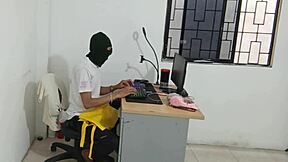 neighbor shows off her curvy ass on camera