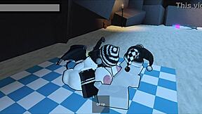 liz in doggystyle on nudist beach.